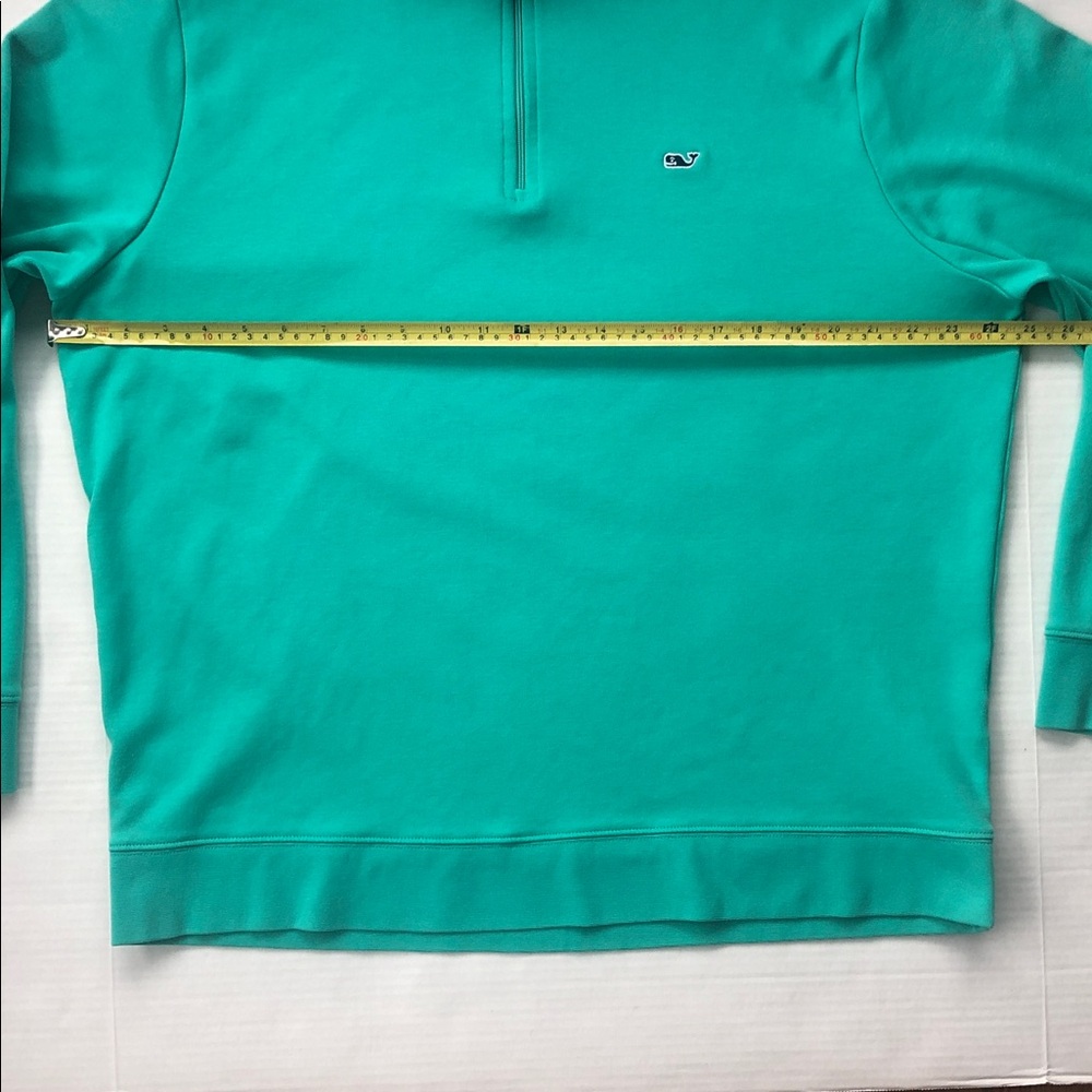 Vineyard Vines Quarter-Zip Women’s Shirt Sweatshirt Pima Cotton Size XL - Picture 7 of 10